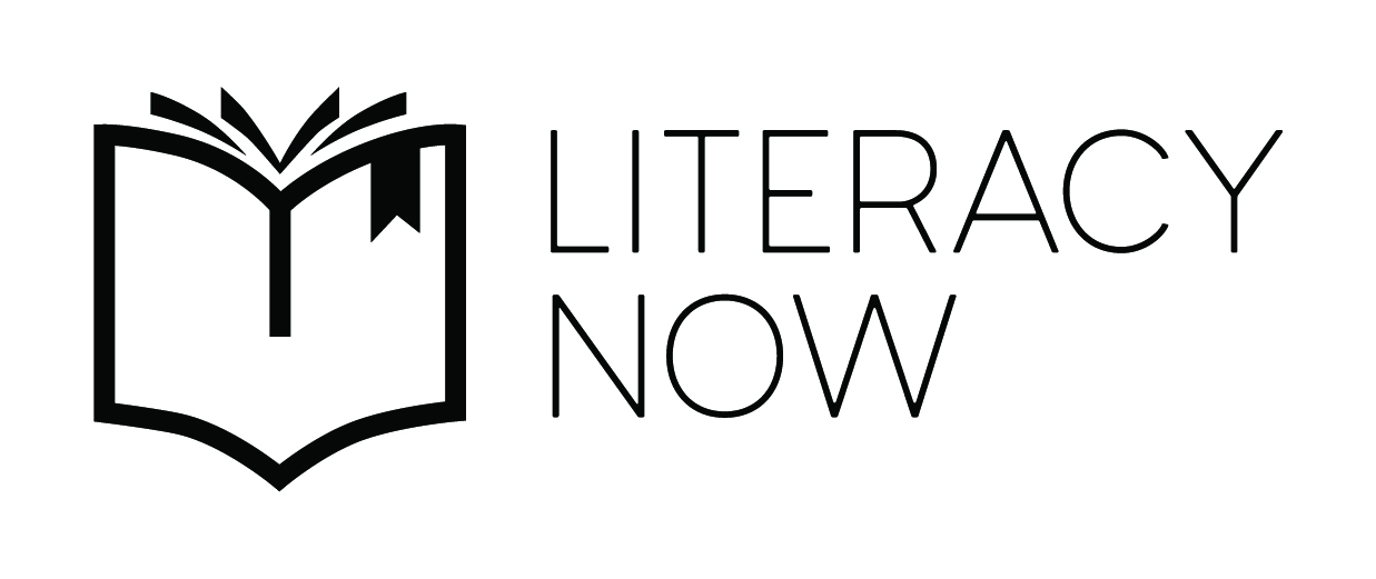 Literacy Now Side Stacked Logo Black